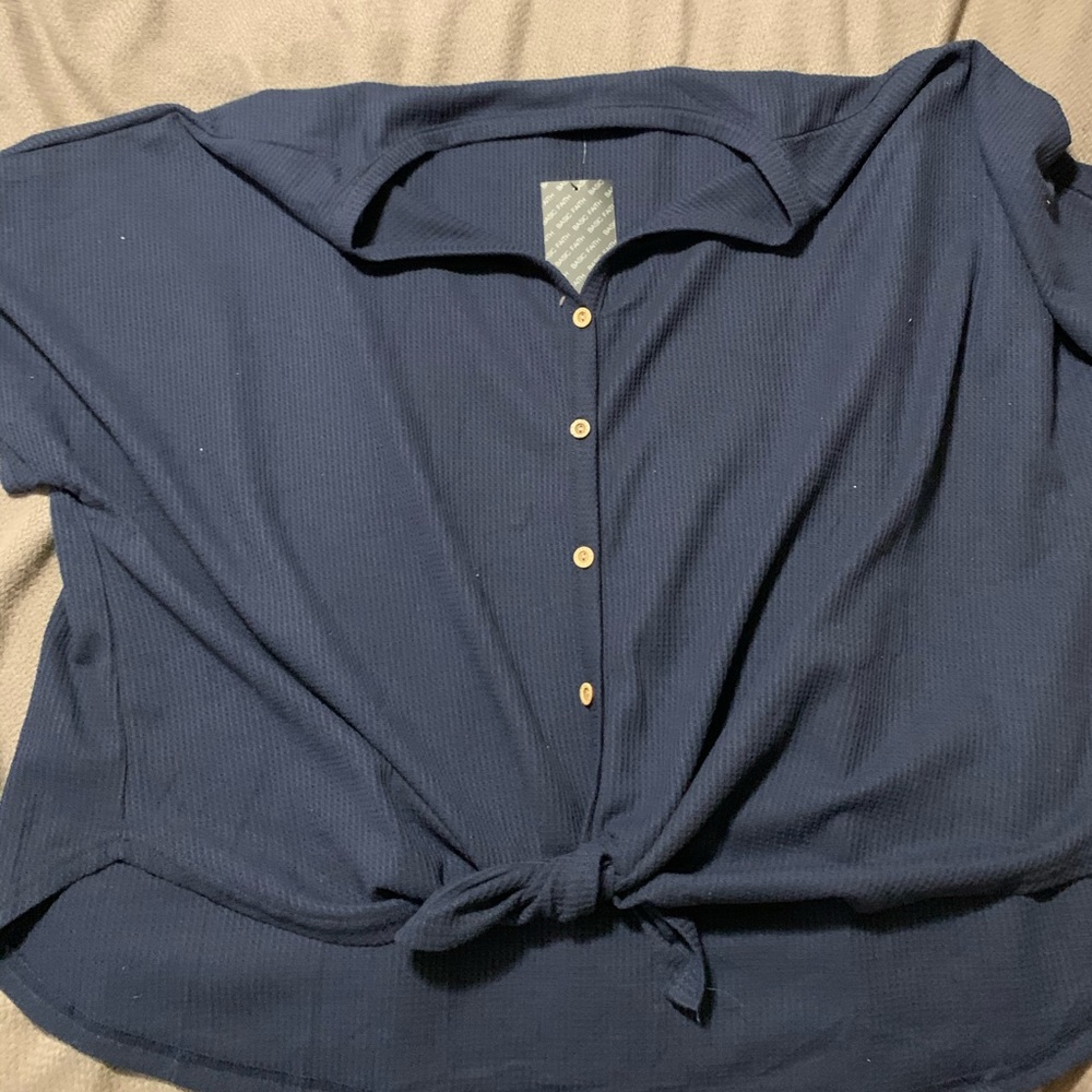 Bottom tie t shirt